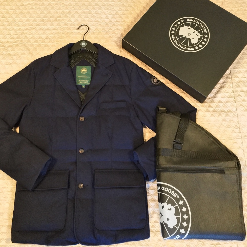 COPY - CANADA GOOSE W1 BLAZER X HENRY POOLE (Navy)